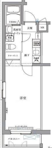 エスパシオ西高島平の間取り画像