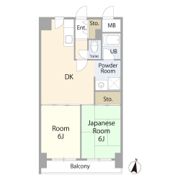 イトーピア灘KITANOの間取り画像