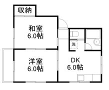 オークハウスA棟の間取り画像