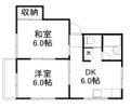 オークハウスA棟の間取り画像