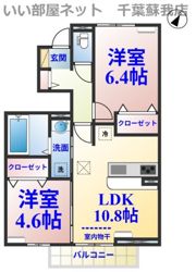 フォレストウッドB棟の間取り画像