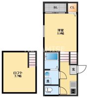 MODERN PALAZZO 堂崎Liebeの間取り画像