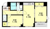 プレジールの間取り画像