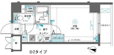 フェニックス横濱吉野町の間取り画像