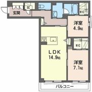 レオナ雅の間取り画像