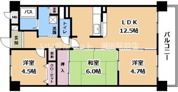 ロン・ラヴィーヌの間取り画像