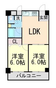カンタル御影の間取り画像