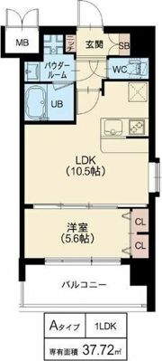 スプランディッド梅田北の間取り画像