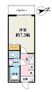 コスモアルカディア3の間取り画像