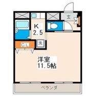 メゾンド楠木第二山田ビルの間取り画像