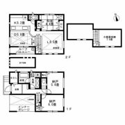 世田谷区松原3丁目戸建の間取り画像