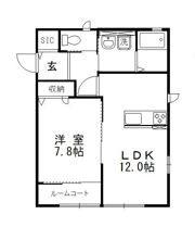 ピュアハイムアイリスⅡの間取り画像