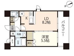 J・grace河原町の間取り画像