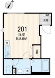 メゾンルピナスの間取り画像