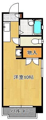 ダイナコート小倉下到津203号室の間取り画像