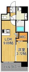 SOLUNA旦過マーケットプレイスの間取り画像