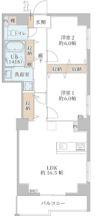 クレアーレ元町の間取り画像