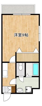 メゾン黒髪の間取り画像