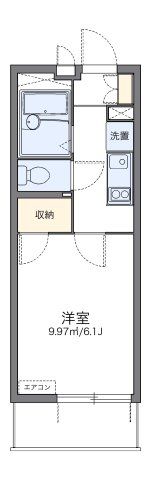 レオパレスグランディールの間取り画像