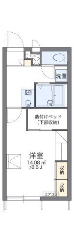 レオパレスR＆Rの間取り画像