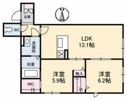 ヴァンルースの間取り画像