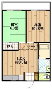 キャッスルハイツの間取り画像