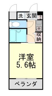 パインテ-ル御影の間取り画像