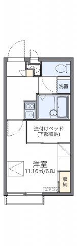 レオパレス坂之台ビレッジの間取り画像