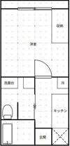 小野田ハイツの間取り画像