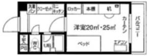 ドーミー名古屋の間取り画像