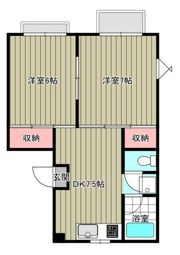 グリーンパーク根岸B棟の間取り画像