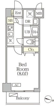 ORSUS志村坂上の間取り画像