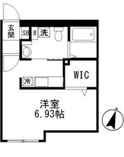 La Stage East Nakanoの間取り画像