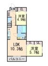 シェルメール住吉本町の間取り画像