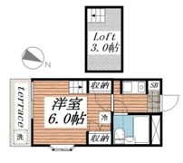 ジュネパレス市川第24－Aの間取り画像