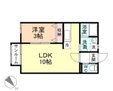 GREEN GABLES A棟の間取り画像
