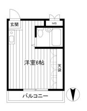 三橋ビルの間取り画像