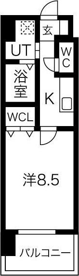 ICHINOMIYA RISE(イチノミヤライズ)の間取り画像