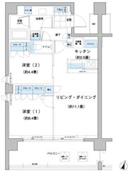 ガーデニエール砧レジデンスの間取り画像