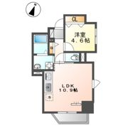 多摩市鶴牧新築マンションの間取り画像