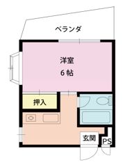 セントラルコーポの間取り画像