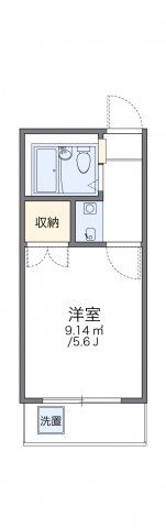 レオパレスブルーリバーの間取り画像