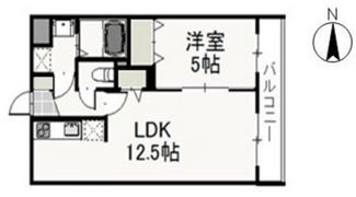 サウスコート西市の間取り画像