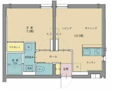 レヴァンテ都立大学の間取り画像