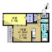 saiの間取り画像