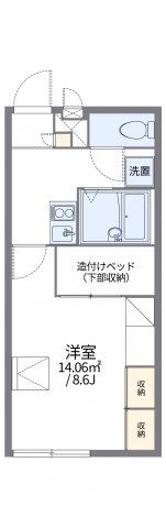 レオパレスパインツリーの間取り画像