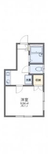 レオパレス浜乃木の間取り画像