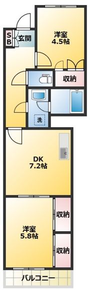 西池袋グリーンハイツの間取り画像