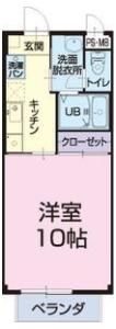 ルミエール蒲池の間取り画像