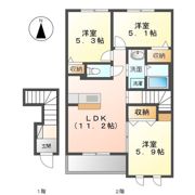 グランシャトー北島の間取り画像